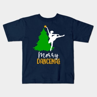 Merry Dancemas Christmas Dancer Kids T-Shirt